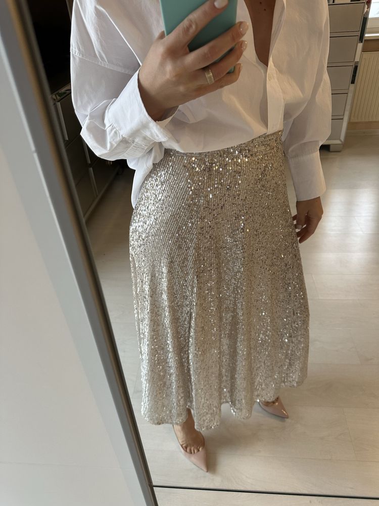 Fusta paiete H&M