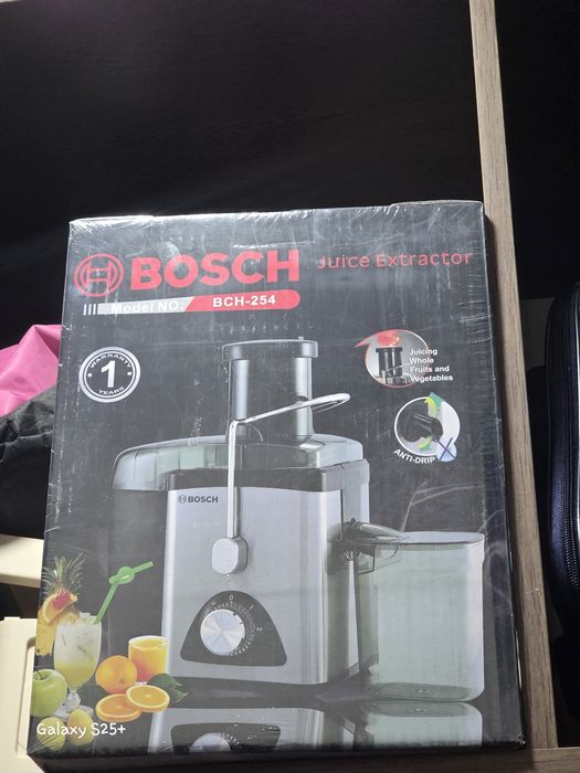 Новая соковыжималка Bosch