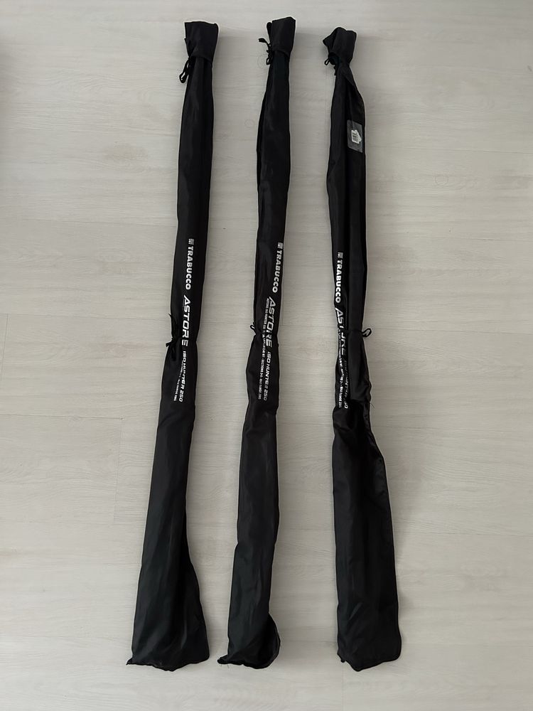 Lansete Trabucco Astore Iso Hunter 2,40m,250gr,2+3 buc,1200 lei.