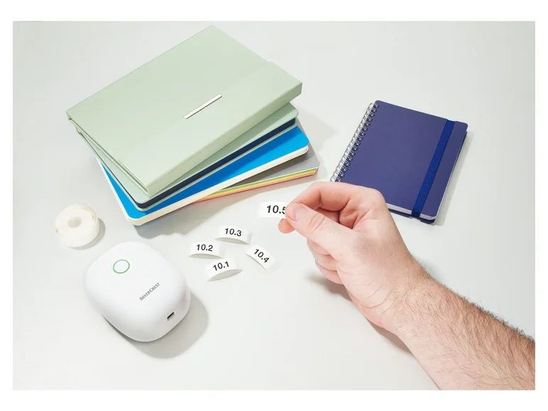 Imprimanta termica etichetare bluetooth silvercrest etichete