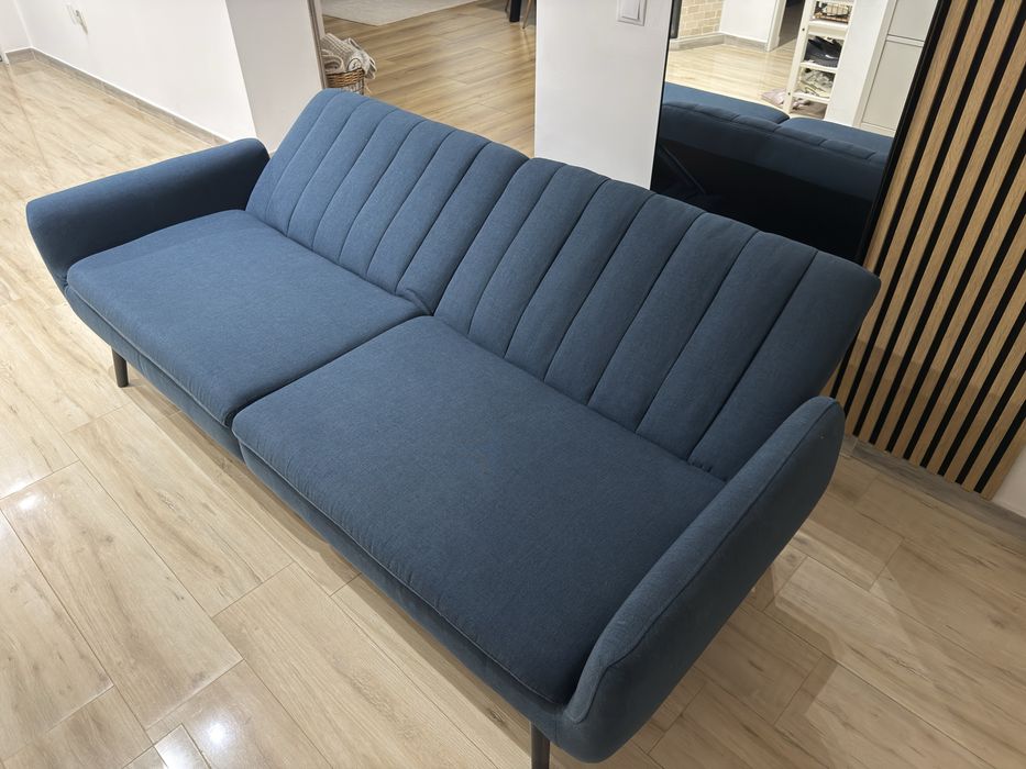 Canapea extensibilă albastru Jysk