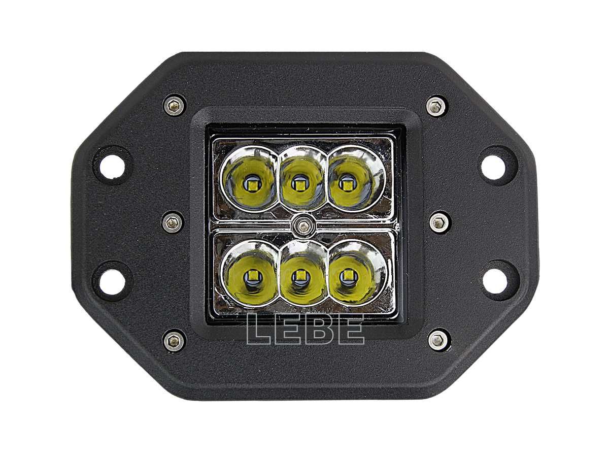 Proiector auto led Cree incastrabil 18W