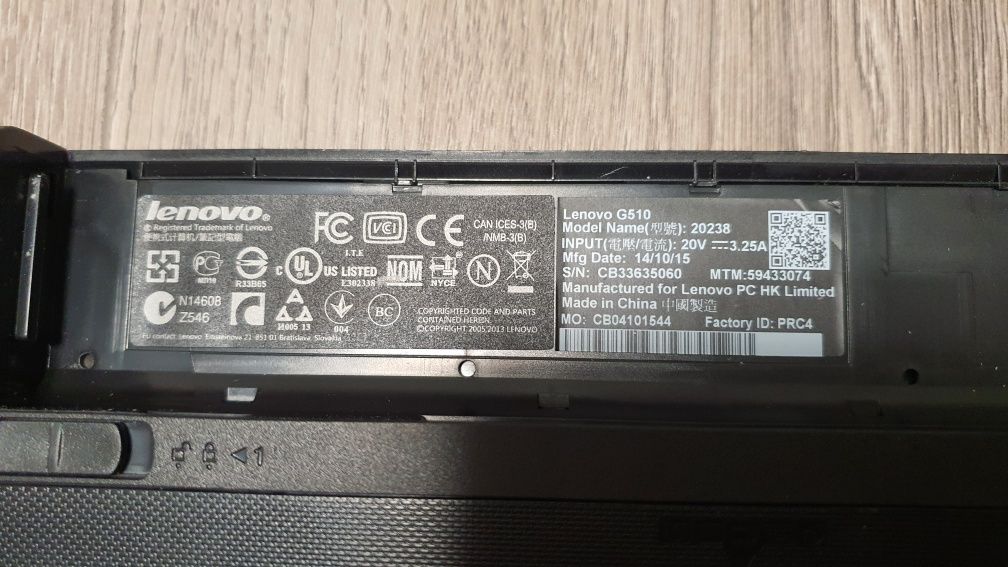 Лаптоп Lenovo G510