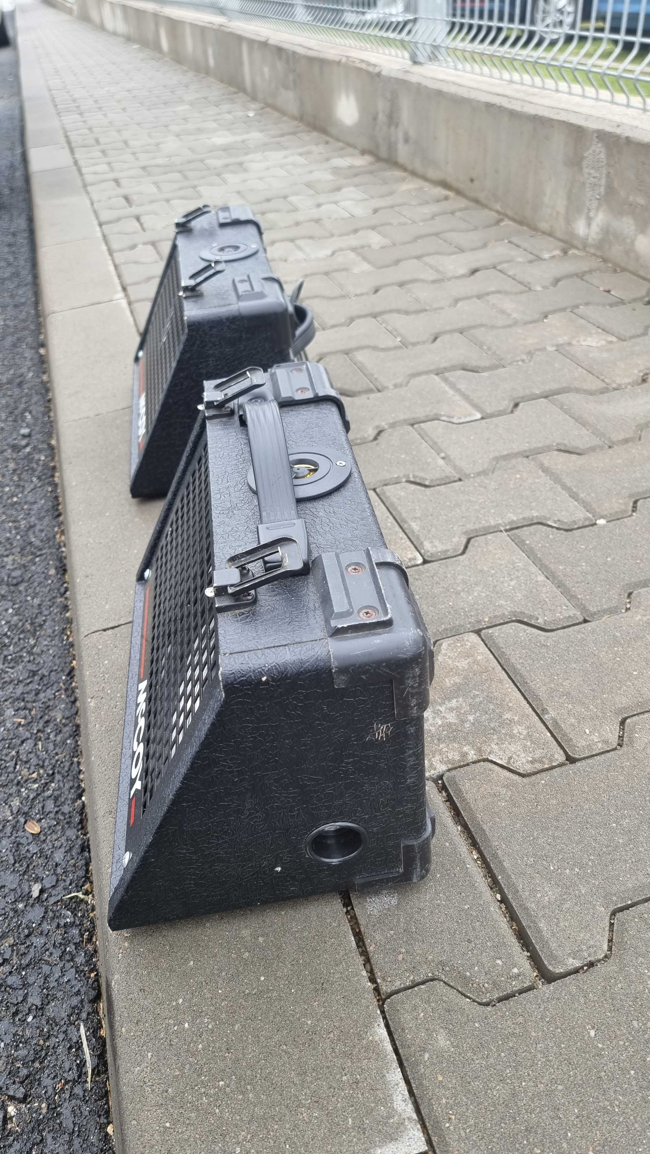 Boxa bluetooth duble 2x100W valiza