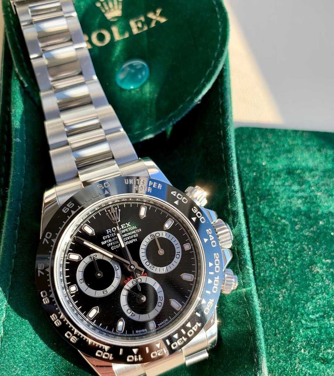 Часовници Rolex Daytona сребрист/черен