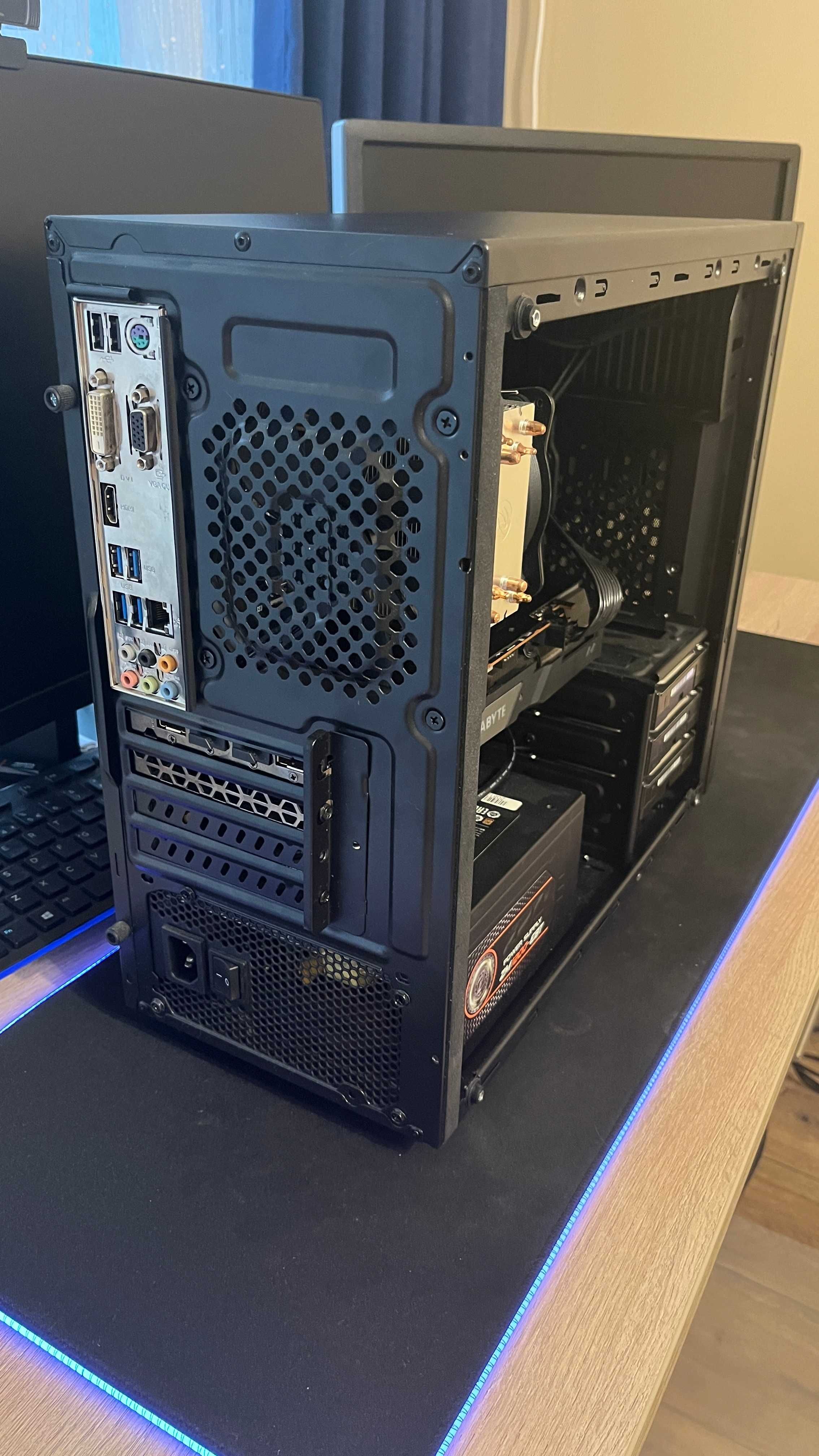 Геймърски компютър RX 5700 XT 12GB i5-4690 8GB-RAM
