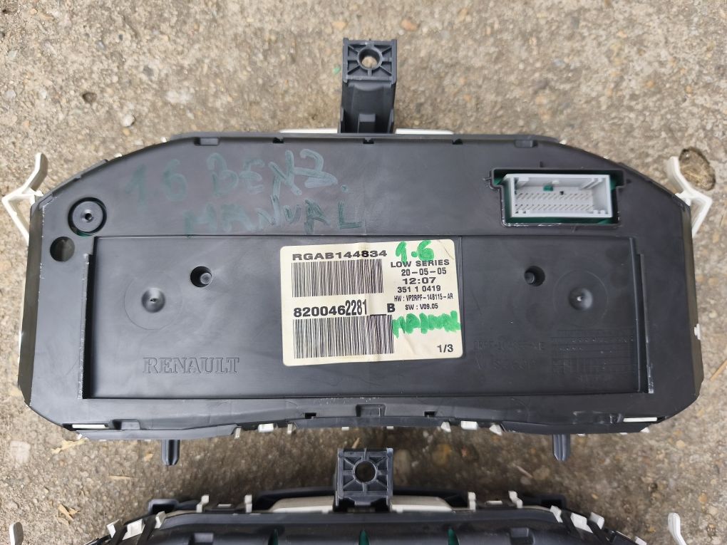 Ceasuri de bord 1.5 dci/2.0 dci/ 1.6 benzină Renault Megane 2