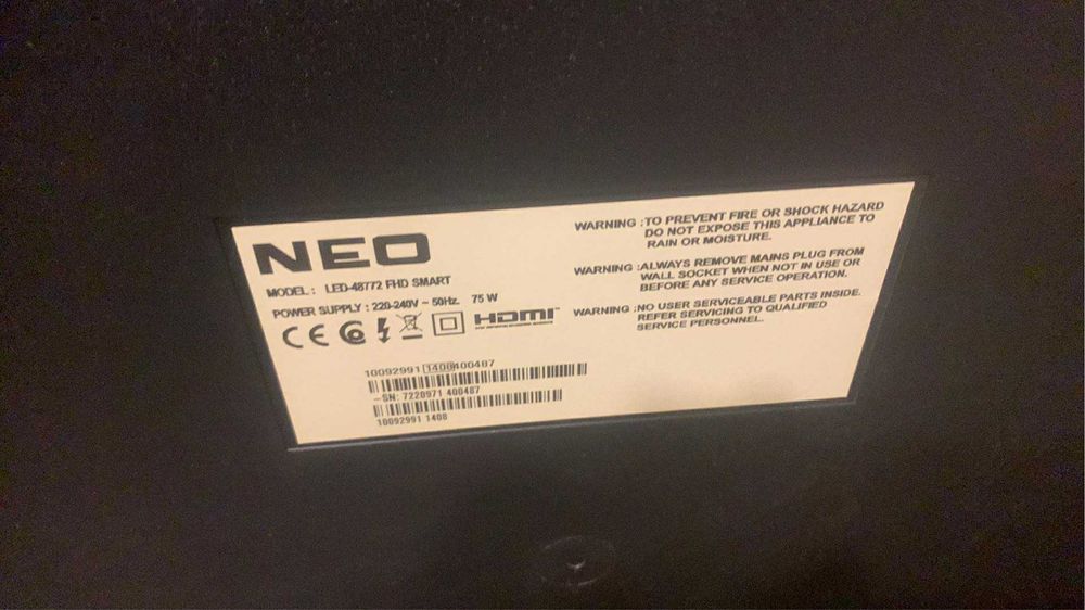 Телевизор Neo 50 инча