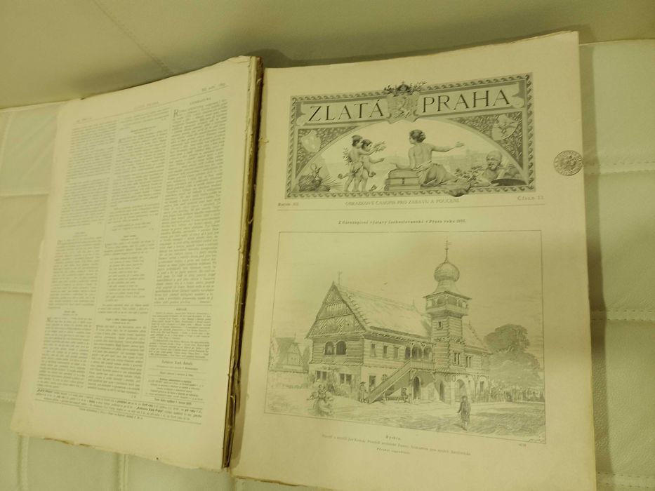ZLATA PRAHA ( Praga de Aur), an 1895 - Colectie albume vechi