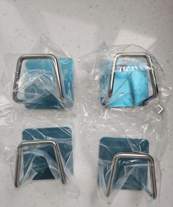 Здраво залепващи закачалки за баня, кухня и др.