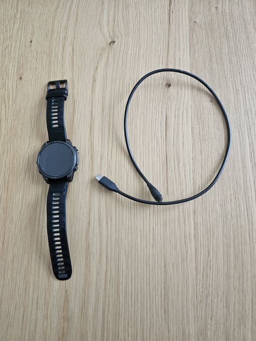 Garmin fēnix® 8 Sapphire AMOLED 47 mm – Titan DLC Gri,