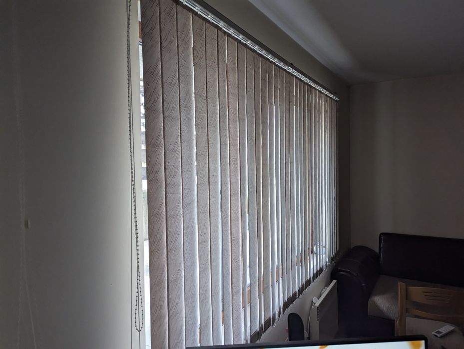 Вертикални щори 2бр 2.40метра д. на 1.40м ш.