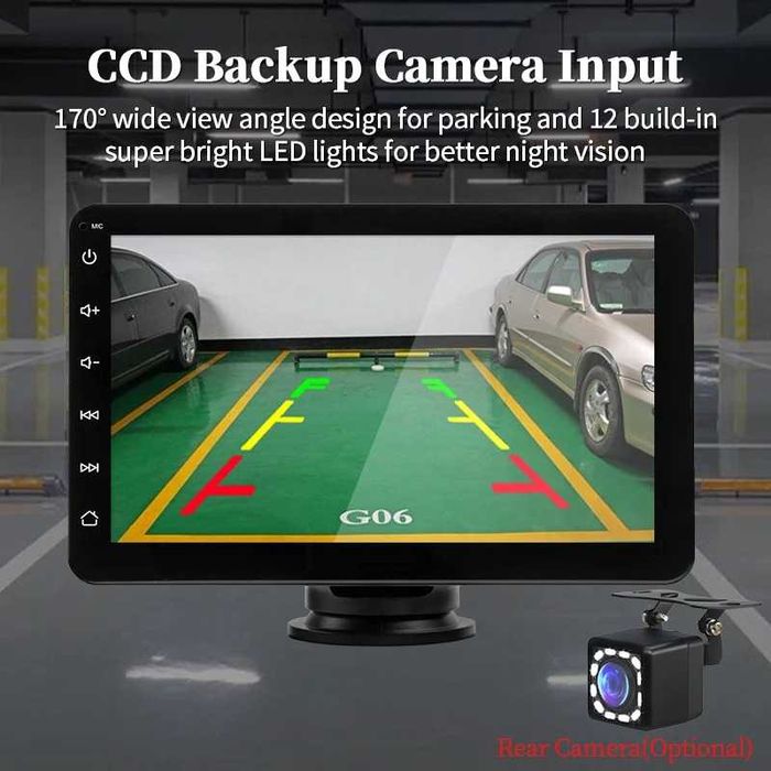 Универсално мултимедийно устройство за автомобил + задна камера