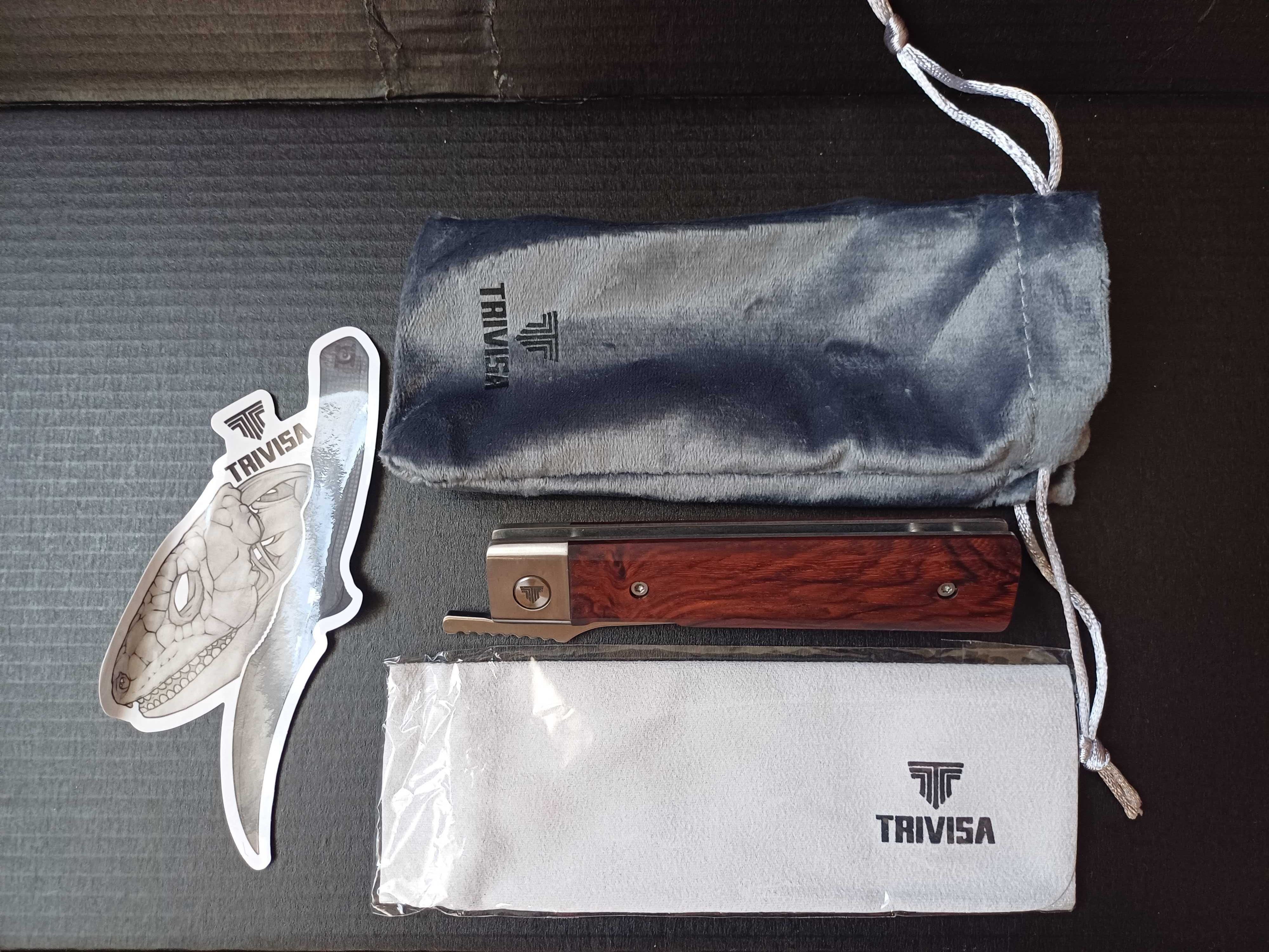 Нож Trivisa със стомана 14c28n