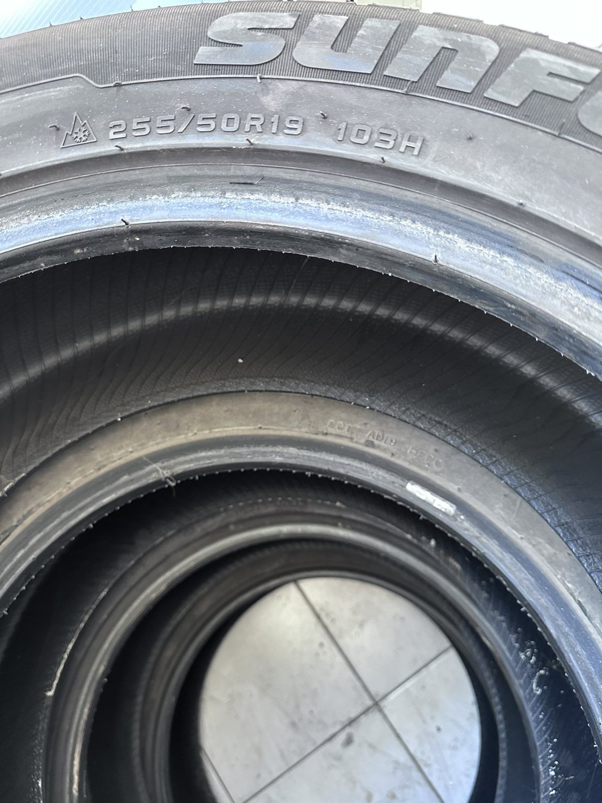 4 бр-Зимни гуми на един сезон 255/50R19 103H