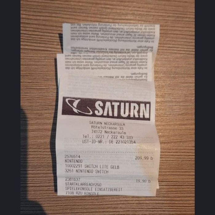 Vand Nintendo Switch Lite