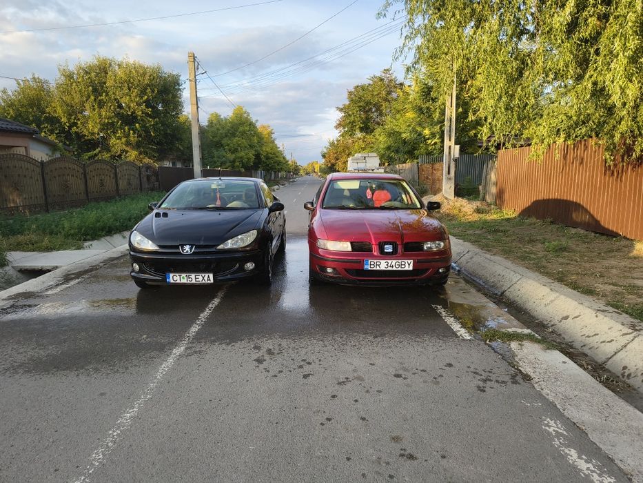 Peugeot 206cc , Seat Leon 1m