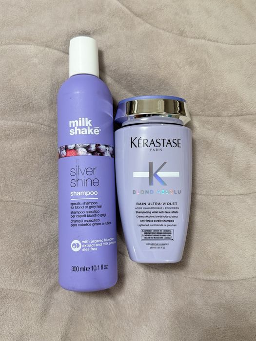 Шампоани Kerastase и Milk Shake за неутрализиране на топлите нюанси