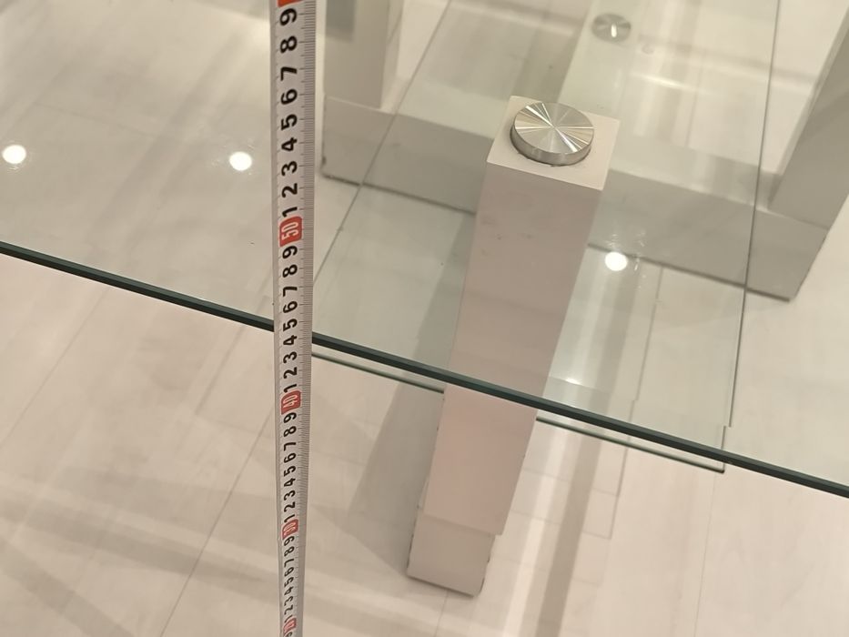 Стъклена холна маса 65х120