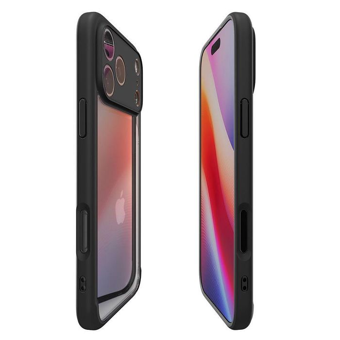 Spigen ultra hybrid - iphone 17 pro - матово черен