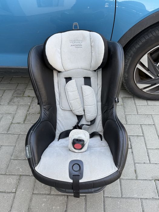 Scaun auto premium Peg Perego Alcantara cu Isofix, 9-18 kg