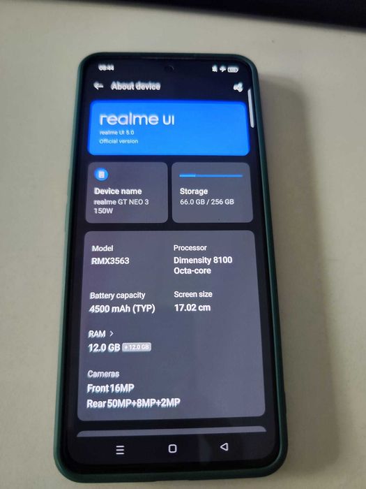 Realme GT Neo 3 150W