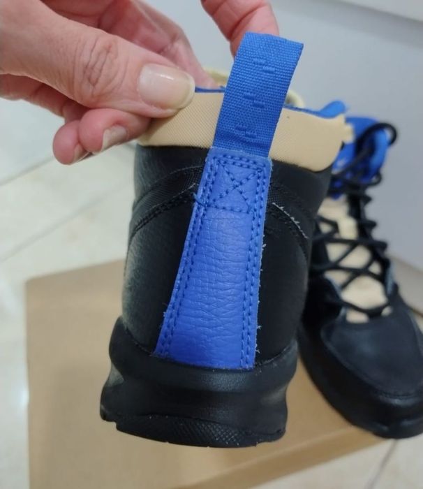 Ghete Nike Manoa Piele Copii 32