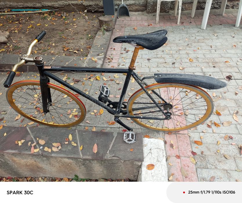 Например, велосипед