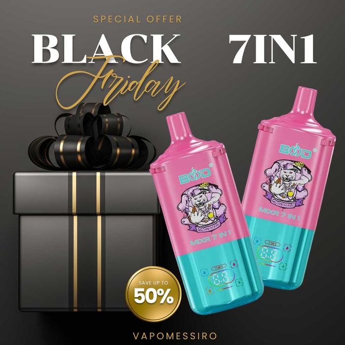 Vape Exclusiv Pasionatilor de Tehnologie! 7in1 80.000 Puffuri