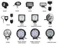 LED ЛЕД Мощен диоден фар лампа прожектор халоген джип ATV 4х4 офроуд