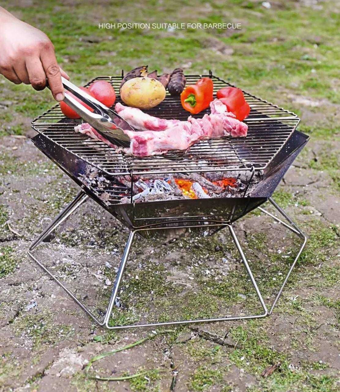 Piknik uchun gulxan yoqgich Гриль для барбекю Доставка бесплатно