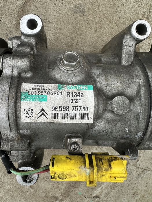Компрессор кондиционера на Пежо и Цитроен