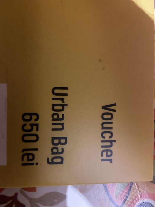 Vand Voucher Urban Bag de 650 lei