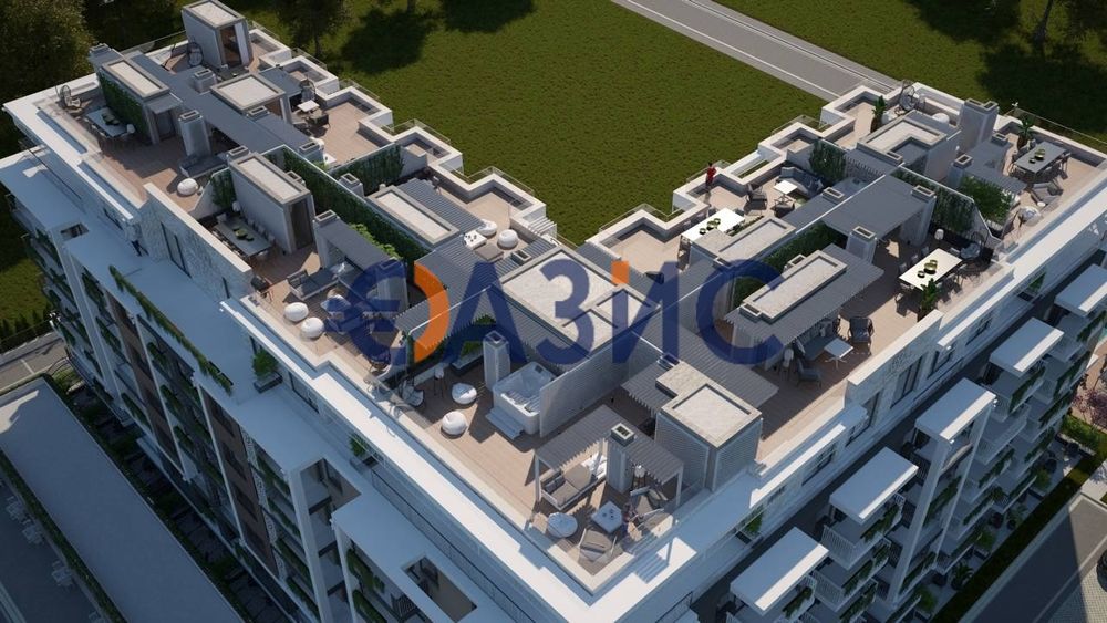 Апартамент с 1 спалня в "Суит Хоумс 8", Слънчев Бряг, 44.27 кв. м,