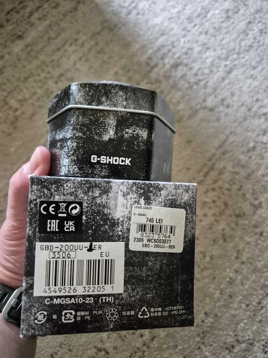 Vand ceas CASIO G-SHOCK GBD 200 (3506)