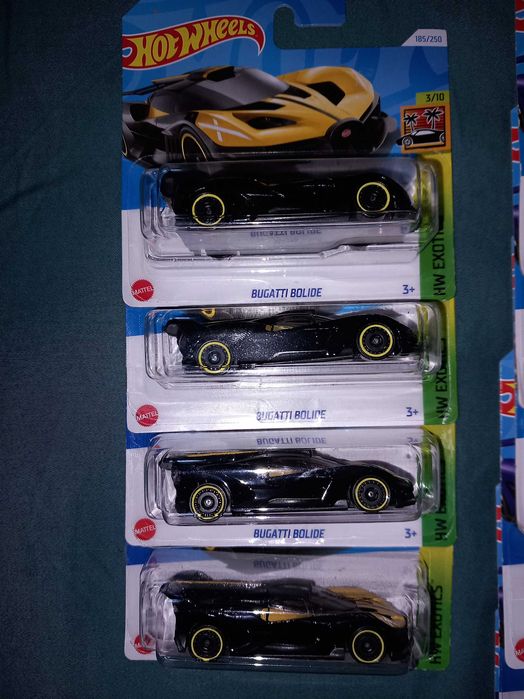 Machete Hotwheels exotics rare