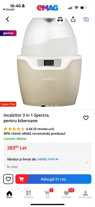 Sterilizator 3 in 1 Spectra