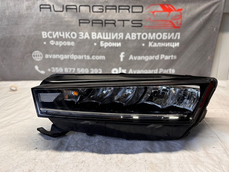 Skoda Octavia 4 ляв фар • 2017–2020