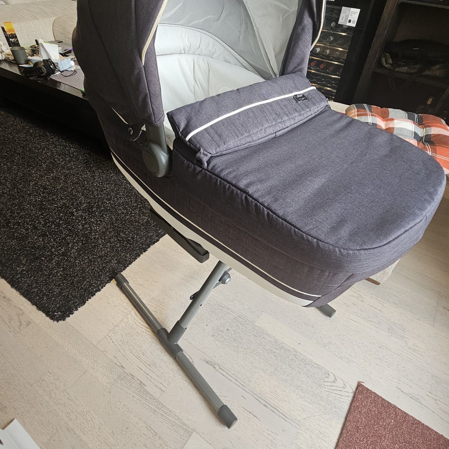 Carucior 3 in 1 Inglesina Trilogy Plus Quattro Pantelelerria, Alb