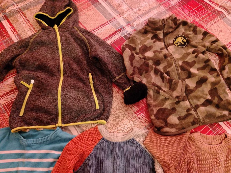 Детски зимни дрехи 122см