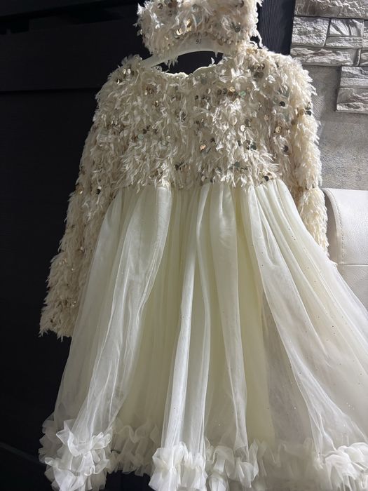 Платье детское нарядное 116-128