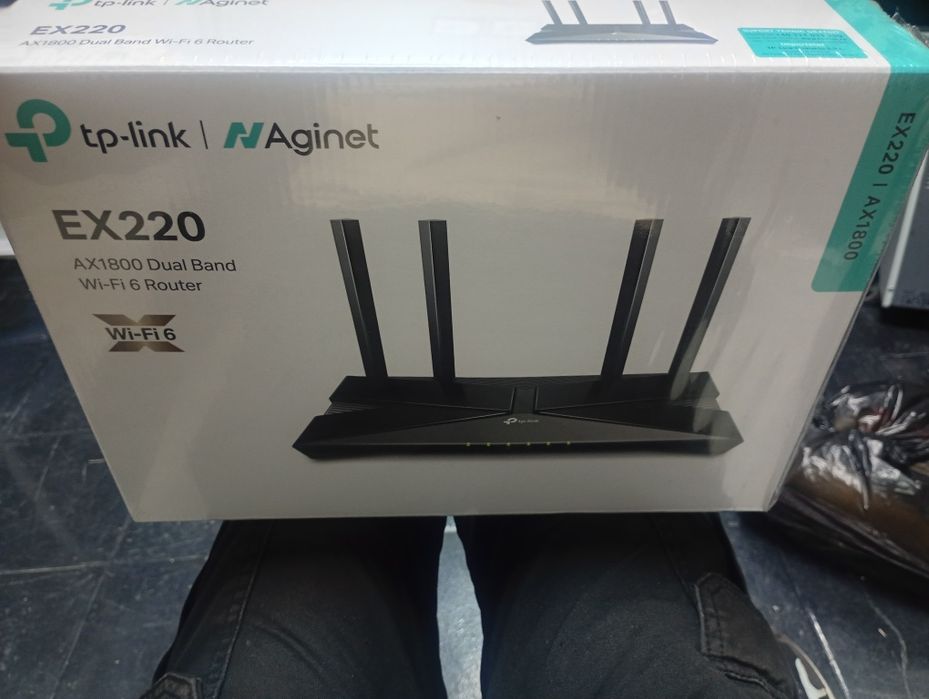 Чисто нов рутер за интернет без гаранция