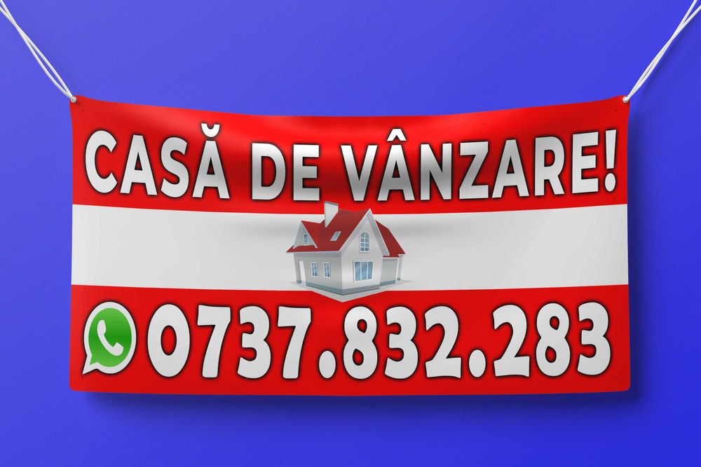 Print Banner "Teren de vanzare"