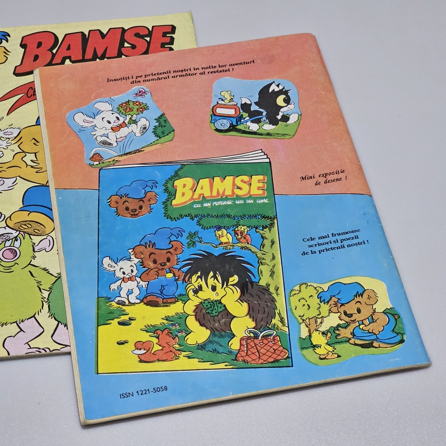 Reviste Benzi Desenate Bamse Limba Romana