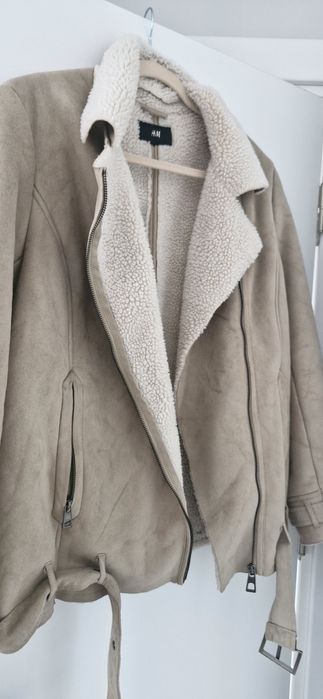 Якета с каракул H&M oversized M