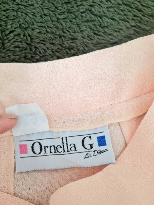 Pantaloni office roz din vascoza Milano