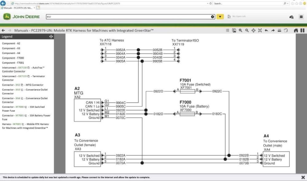 SSD cu softul de diagnoza gata instalat John Derre 05.2023 windows 10