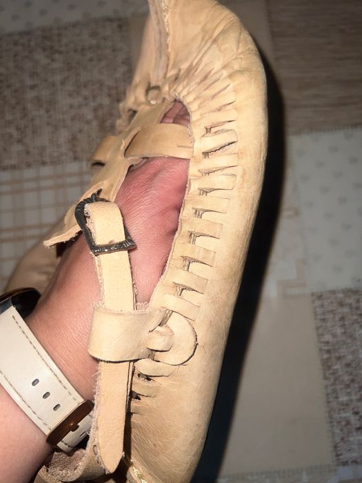 Цървули от естествена кожа