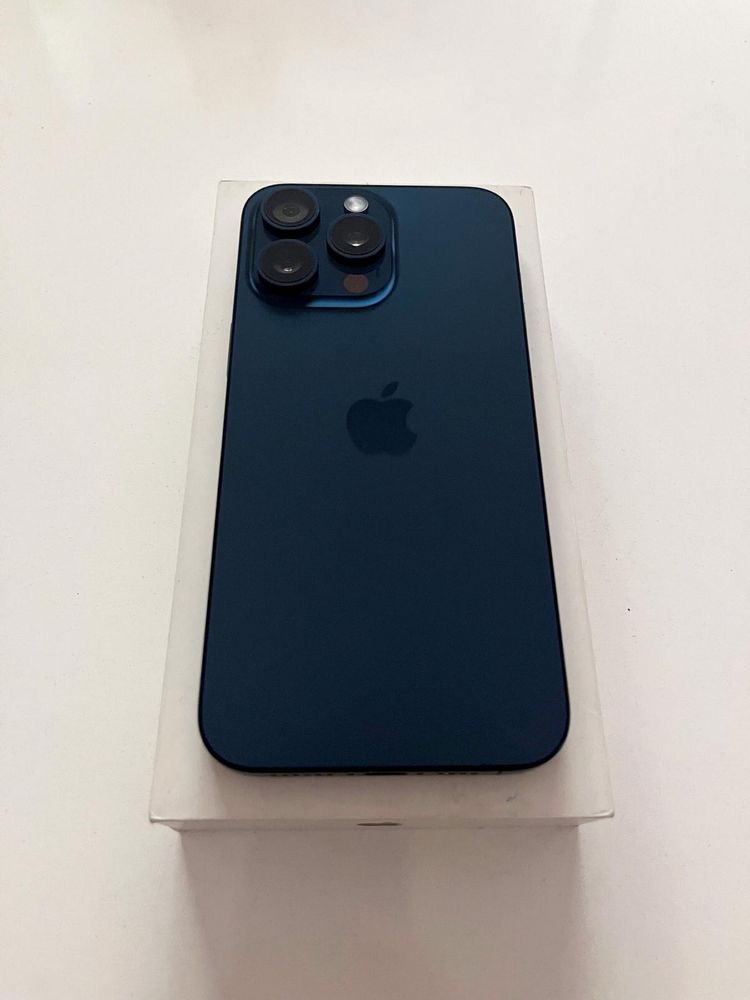 КАТО НОВ iPhone Pro Max 256GB Blue Titanium