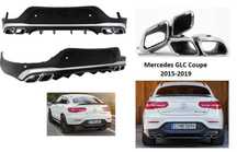 Difuzor Bara Spate+Tipsuri Amg Design Mercedes GLC CoupeC253 2015-2019
